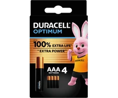 Duracell OPTIMUM LR03 AAA elementai OP2400, 4 vnt.