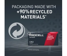 Duracell Procell Intense CR2 3V 920mAh elementas, 10 vnt.