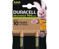 Duracell Recharge 900mAh AAA akumuliatoriai DX2400, 2 vnt.
