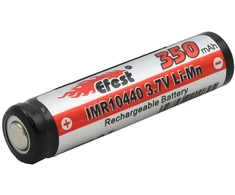 EFEST 3.7V 350mAh AAA akumuliatorius IMR10440