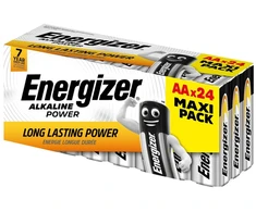 Energizer Alkaline Power LR6 AA elementai, 24 vnt.