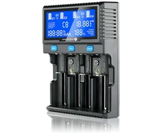 everActive profesionalus 4 x Ličio ir AA/AAA/C/D/9V Ni-MH akumuliatorių kroviklis UC4200