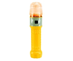 Mactronic signalinis žibintas Flare, oranžinės spalvos