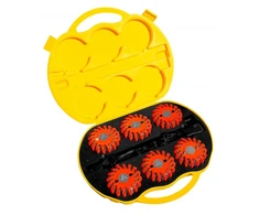 Mactronic signalinių diskų rinkinys (6 vnt.), oranžinės spalvos PSD0012