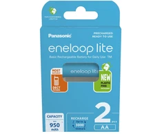 Panasonic Eneloop Lite 950mAh AA akumuliatorius, 2 vnt.