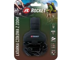 Rocket 1W prožektorius ant galvos su fokusavimo funkcija