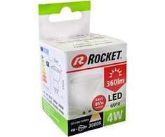 Rocket 4W GU10 360lm 3000K A+ LED lemputė, 1 vnt.