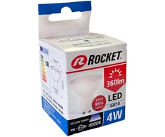Rocket 4W GU10 360lm 4000K A+ LED lemputė, 1 vnt.