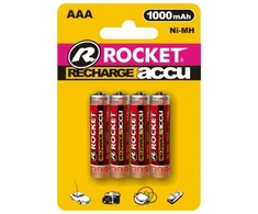 Rocket Accu 1000mAh AAA akumuliatorius, 4 vnt.