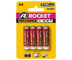Rocket Accu 2700mAh AA akumuliatorius, 4 vnt.