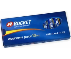 Rocket Alkaline AAA LR03 elementas, 10 vnt.