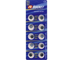 Rocket Alkaline LR41 AG3 elementas, 10 vnt.
