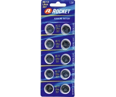 Rocket Alkaline LR44 A76 AG13 elementas, 10 vnt.