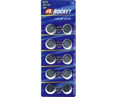 Rocket Alkaline LR54 189 LR1130 AG10 elementas, 10 vnt.