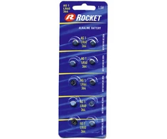Rocket Alkaline LR60 AG1 164 elementas, 10 vnt.