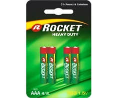 Rocket Heavy Duty AAA elementas, 4 vnt.
