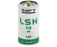 SAFT R14 C LSH14 3,6V 5800mAh aukštos srovės elementas