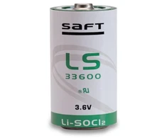SAFT R20 D LS33600 3,6V 17000mAh elementas