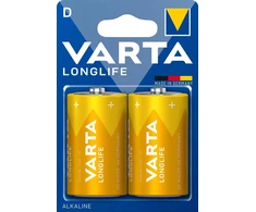 Varta Longlife D elementas, 2 vnt.