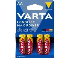 Varta Longlife Max Power AA elementas, 4 vnt.