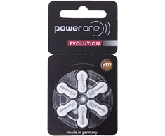 Varta Power One Evolution elementai klausos aparatams PR41 312, 6 vnt.