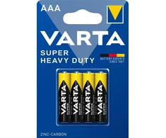 Varta Super Heavy Duty AAA elementas, 4 vnt.