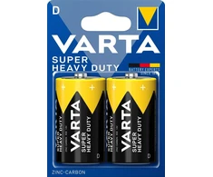 Varta Super Heavy Duty D elementas, 2 vnt.