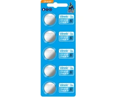 Vinnic CR1616 3V 50mAh elementas, 5 vnt.