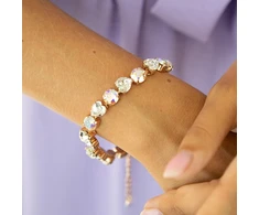 Diamond Sky Jewelry Apyrankė moterims DiamondSky „Tau II“ su Swarovski kristalais