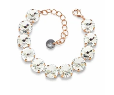 Diamond Sky Jewelry Apyrankė moterims DiamondSky „Vortex“ su Swarovski kristalais