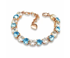 Diamond Sky Jewelry Apyrankė moterims DiamondSky „Tau II“ su Swarovski kristalais