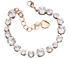 Diamond Sky Jewelry Apyrankė moterims DiamondSky „Klasika II“ su Swarovski karoliukais