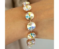 Diamond Sky Jewelry Apyrankė moterims DiamondSky „Vortex“ su Preciosa® kristalais