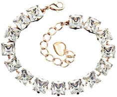 Diamond Sky Jewelry Apyrankė moterims DiamondSky „Princess“ su Swarovski kristalais