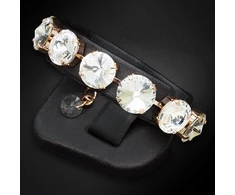Diamond Sky Jewelry Apyrankė moterims DiamondSky „Vortex“ su Swarovski kristalais