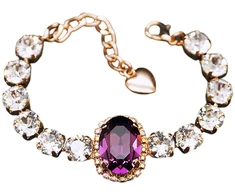 Diamond Sky Jewelry Apyrankė moterims DiamondSky „Sofia II“ su Swarovski kristalais