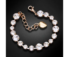 Diamond Sky Jewelry Apyrankė moterims DiamondSky „Klasika II“ su Swarovski karoliukais