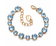 Diamond Sky Jewelry Apyrankė moterims DiamondSky „Klasika IV“ su Swarovski kristalais