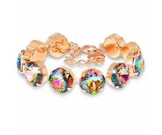 Diamond Sky Jewelry Apyrankė moterims DiamondSky „Akinantis Spindesys IV“ su Swarovski karoliukais