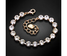 Diamond Sky Jewelry Apyrankė moterims DiamondSky „Classic III“ su Swarovski kristalais