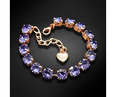 Diamond Sky Jewelry Apyrankė moterims DiamondSky „Klasika“ su Swarovski kristalais