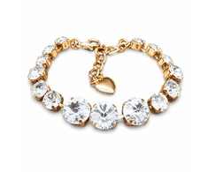 Diamond Sky Jewelry Apyrankė moterims DiamondSky „Vaivorykštė II“ su Swarovski kristalais
