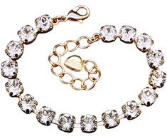 Diamond Sky Jewelry Apyrankė moterims DiamondSky „Classic III“ su Swarovski kristalais