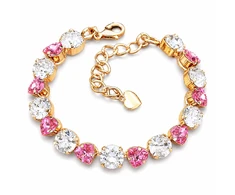 Diamond Sky Jewelry Apyrankė moterims DiamondSky „Romantiškas Švelnumas II“ su Swarovski kristalais