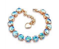 Diamond Sky Jewelry Apyrankė moterims DiamondSky „Klasika“ su Swarovski kristalais