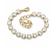 Diamond Sky Jewelry Apyrankė moterims DiamondSky „Classic III“ su Swarovski kristalais