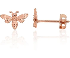 Diamond Sky Jewelry Auksiniai auskarai-vinukai „Bee“