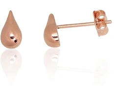 Diamond Sky Jewelry Auksiniai auskarai-vinukai „Grynas Lašas“