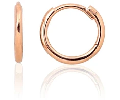 Diamond Sky Jewelry Auksiniai auskarai-žiedai „Megan II“