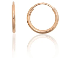 Diamond Sky Jewelry Auksiniai auskarai-žiedai „Menora III“